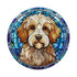 Cavapoo Glass Suncatcher Worktop Saver